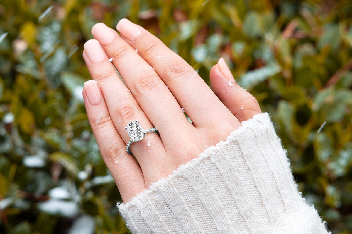 10 Reasons to Buy a Moissanite White Gold Ring