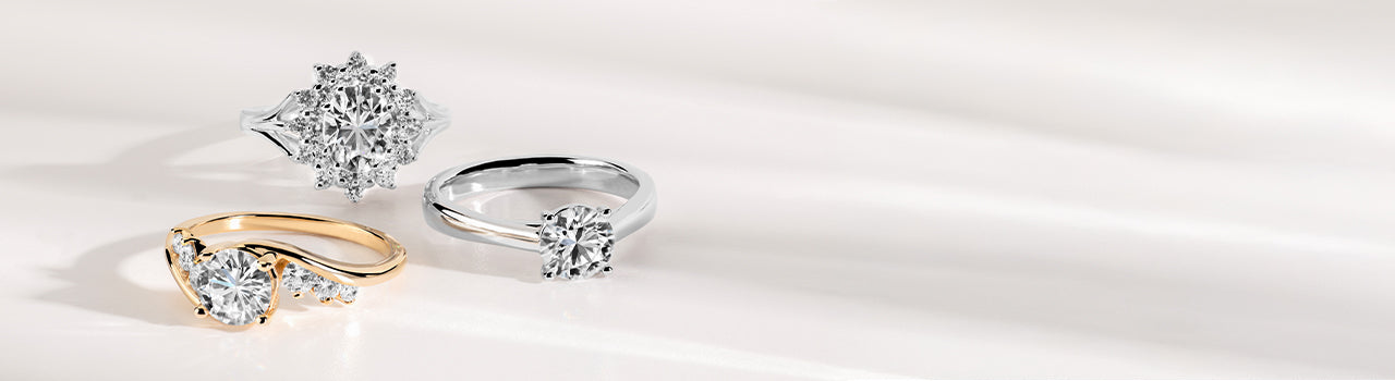Moissanite Engagement Rings