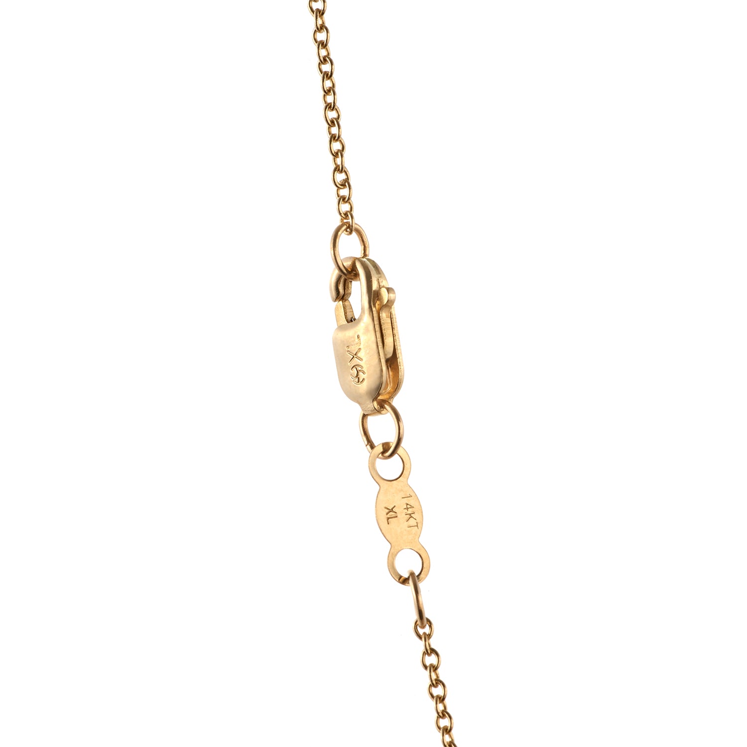 0.22 CTW DEW Round Moissanite Cross Pendant in 14K Yellow Gold
