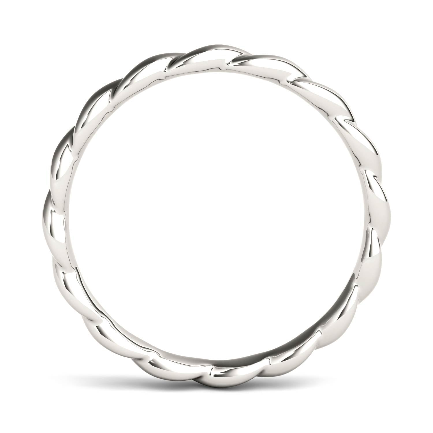 Sterling Silver Twist Stackable Ring