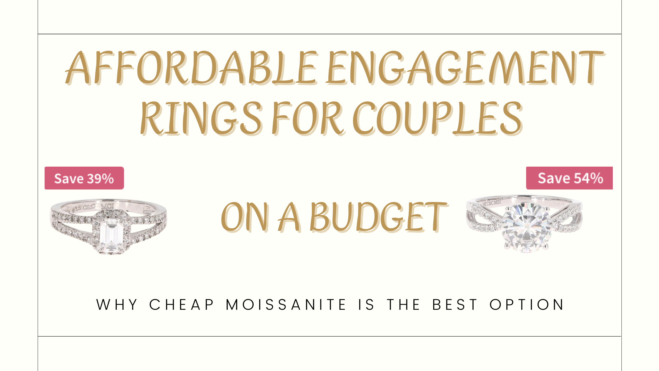 Affordable Engagement Rings for Couples on a Budget: Why Cheap Moissanite is the Best Option