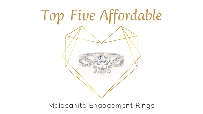 Top Five Affordable Moissanite Engagement Rings