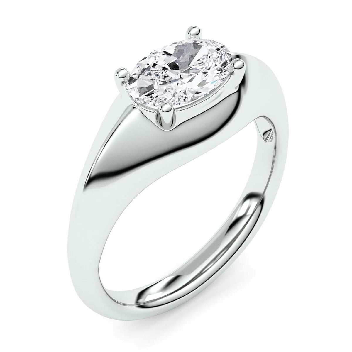 Forever Bright 1.41 CTW Moissanite Cushion Solitaire Ring Silver or Gold Vermeil