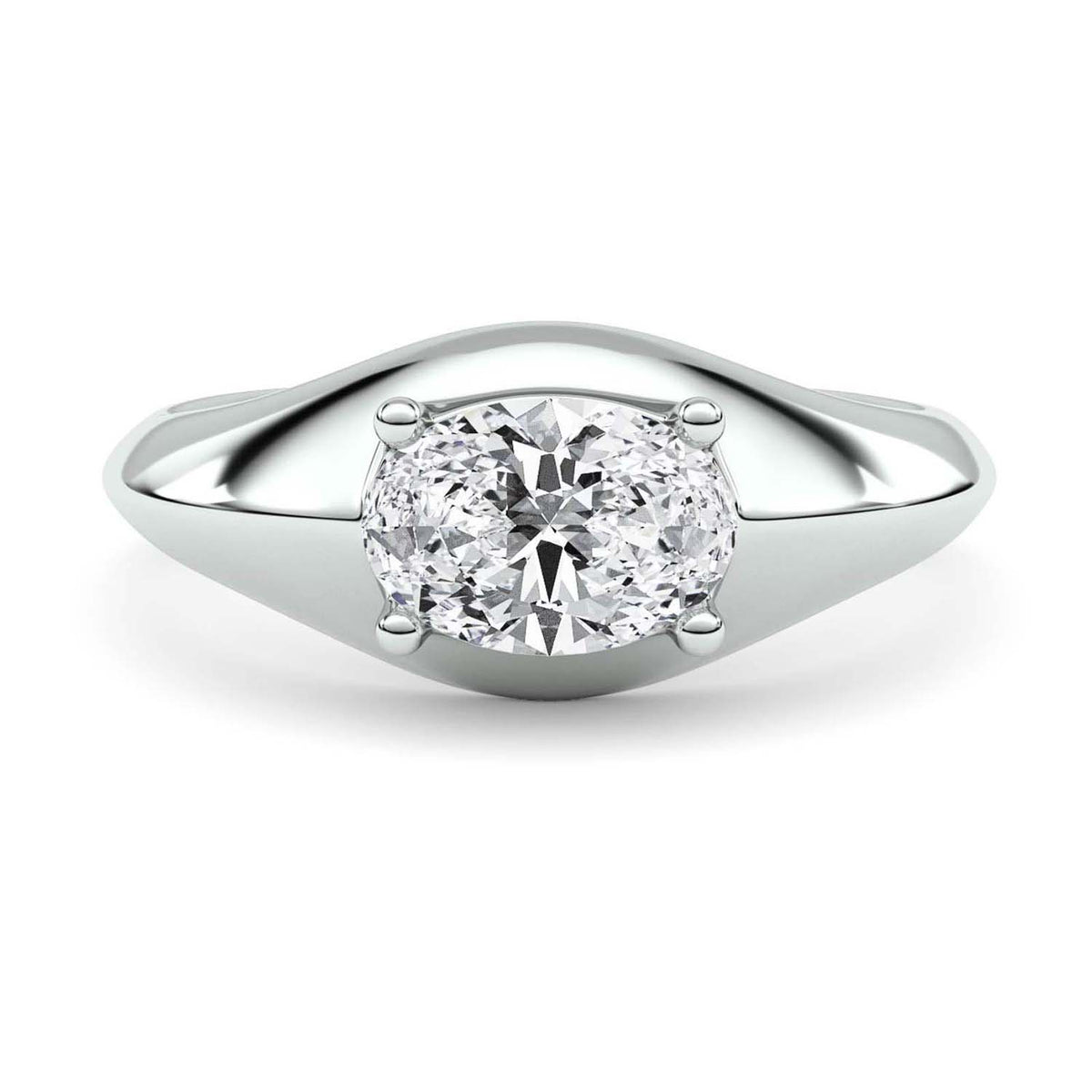 Forever Bright 1.41 CTW Moissanite Cushion Solitaire Ring Silver or Gold Vermeil