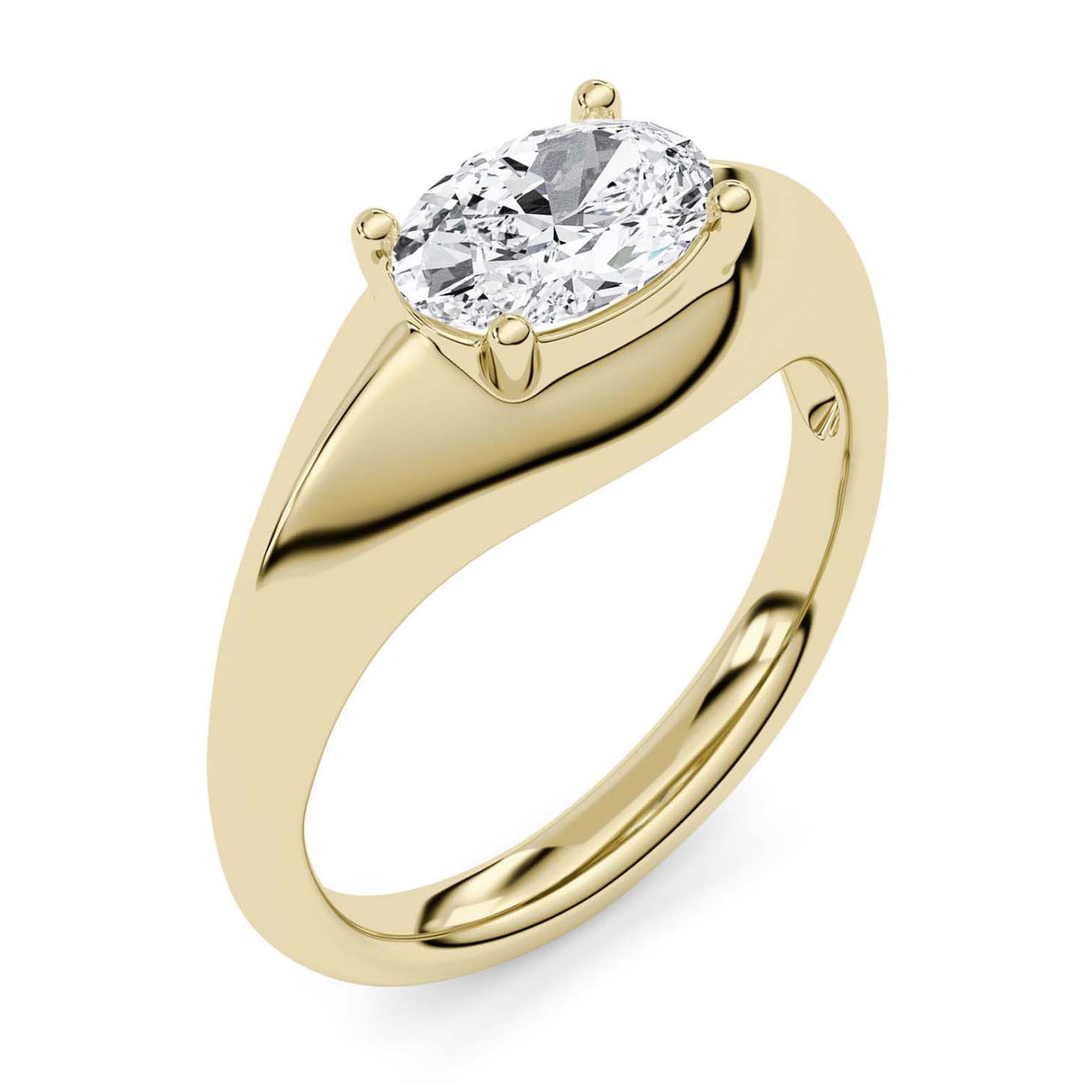 Forever Bright 1.41 CTW Moissanite Cushion Solitaire Ring Silver or Gold Vermeil