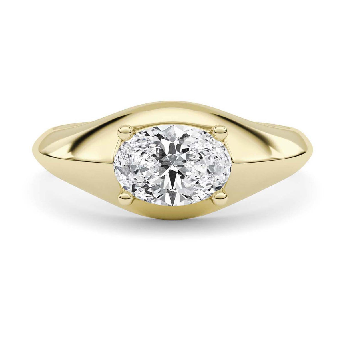 Forever Bright 1.41 CTW Moissanite Cushion Solitaire Ring Silver or Gold Vermeil
