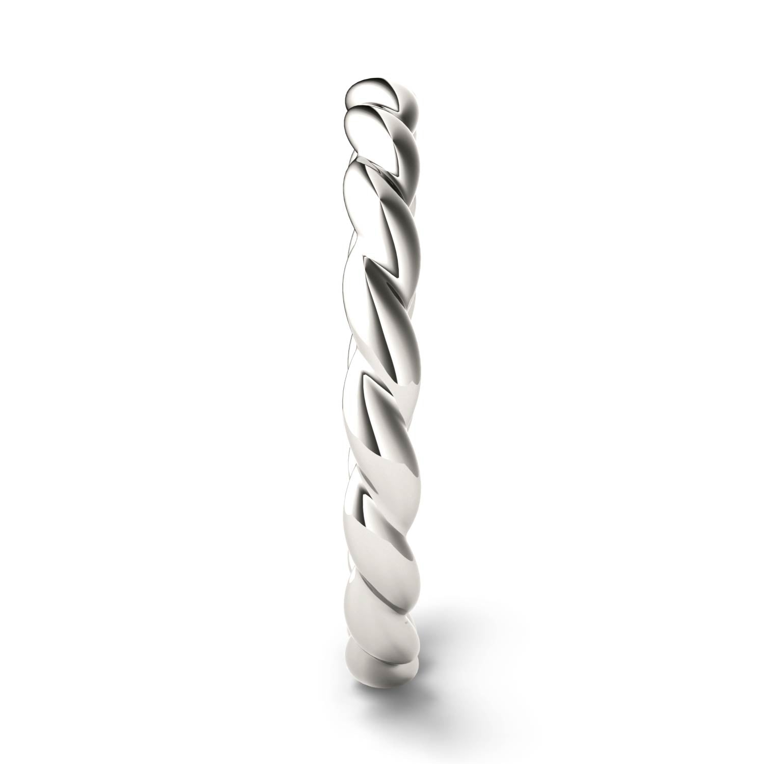 Sterling Silver Twist Stackable Ring