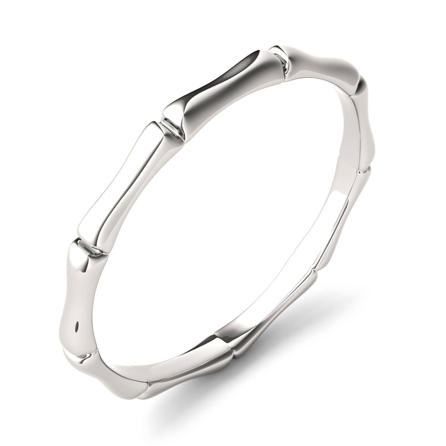 Sterling Silver Bamboo Stackable Ring