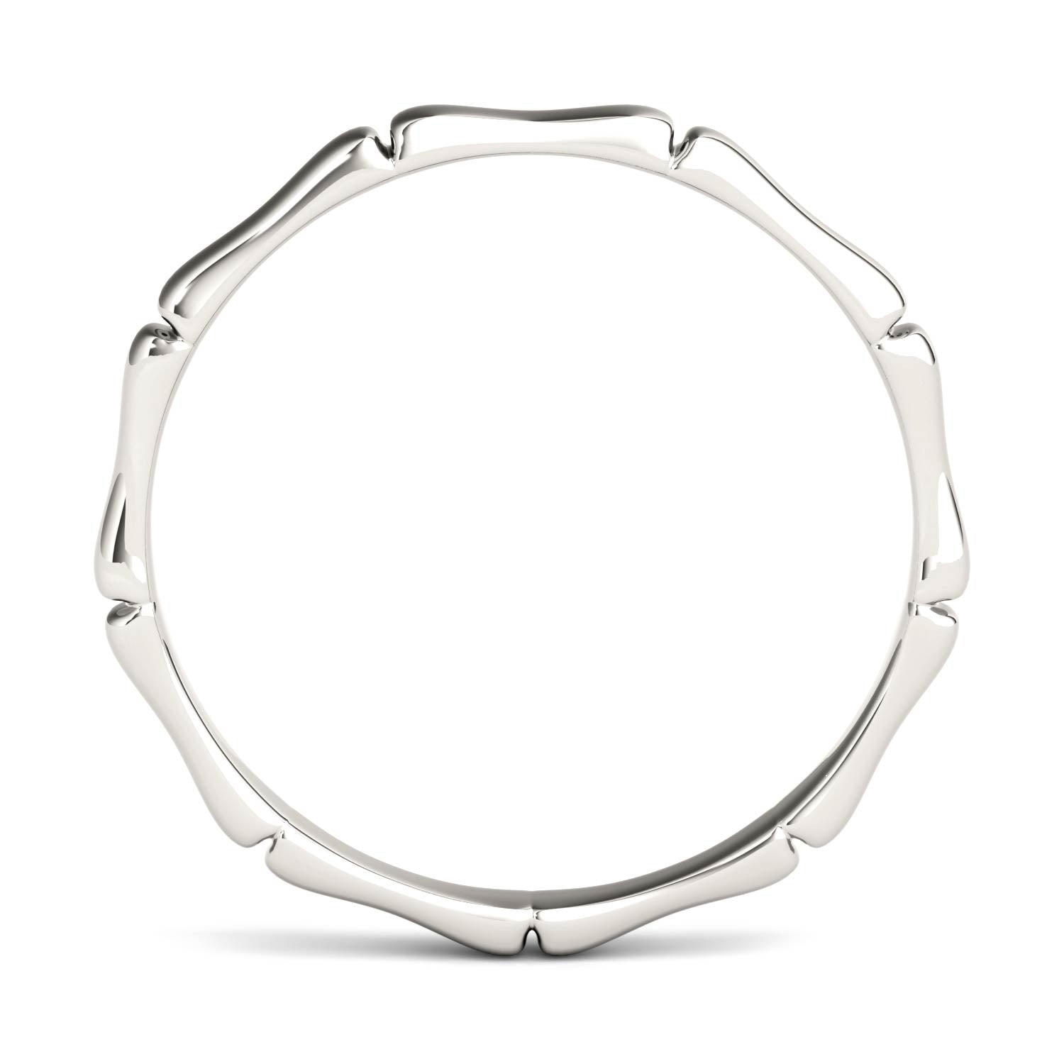Sterling Silver Bamboo Stackable Ring
