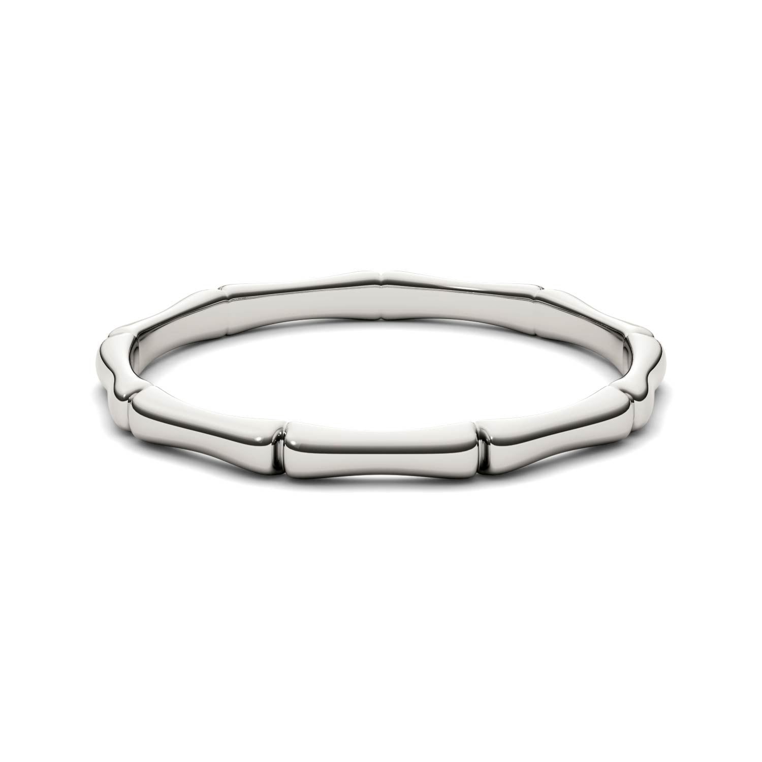 Sterling Silver Bamboo Stackable Ring