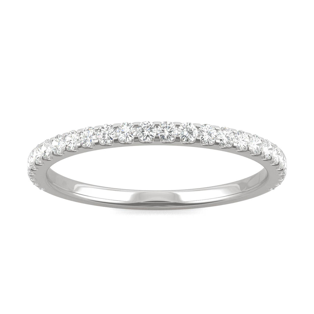 0.39 CTW DEW Round Band 14K White Gold