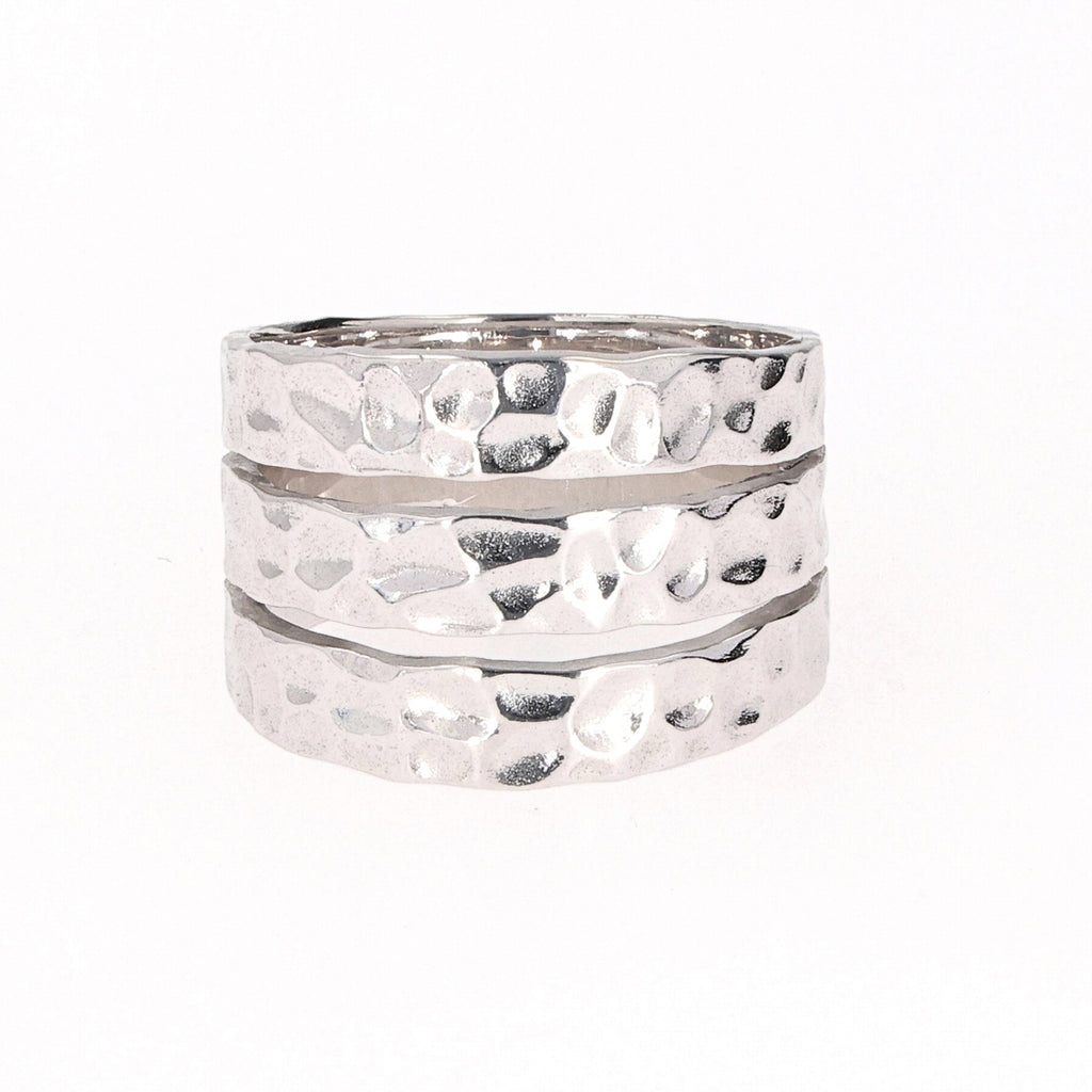 Hammered Band Sterling